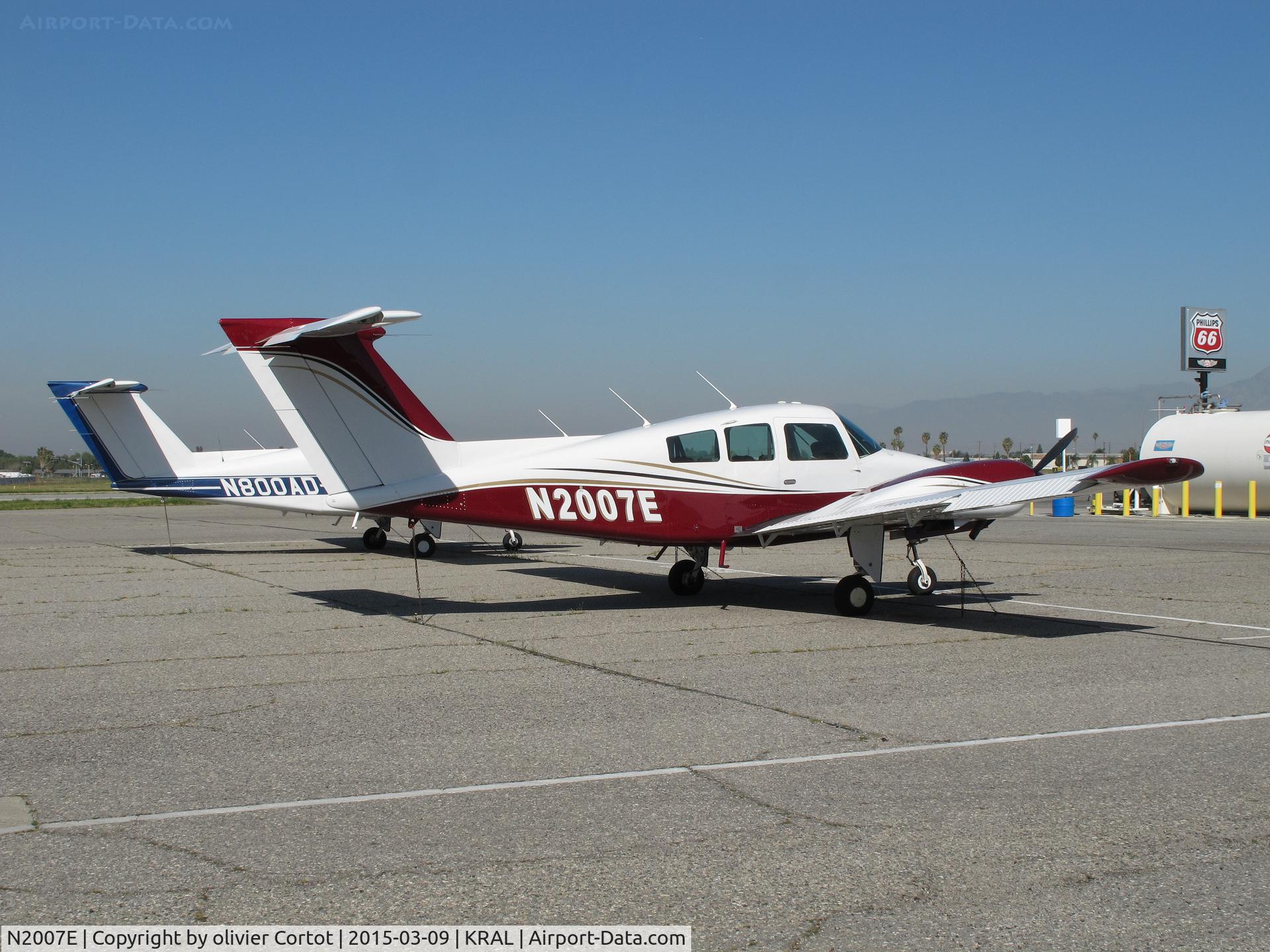 N2007E, 1978 Beech 76 Duchess C/N ME-60, Riverside airport