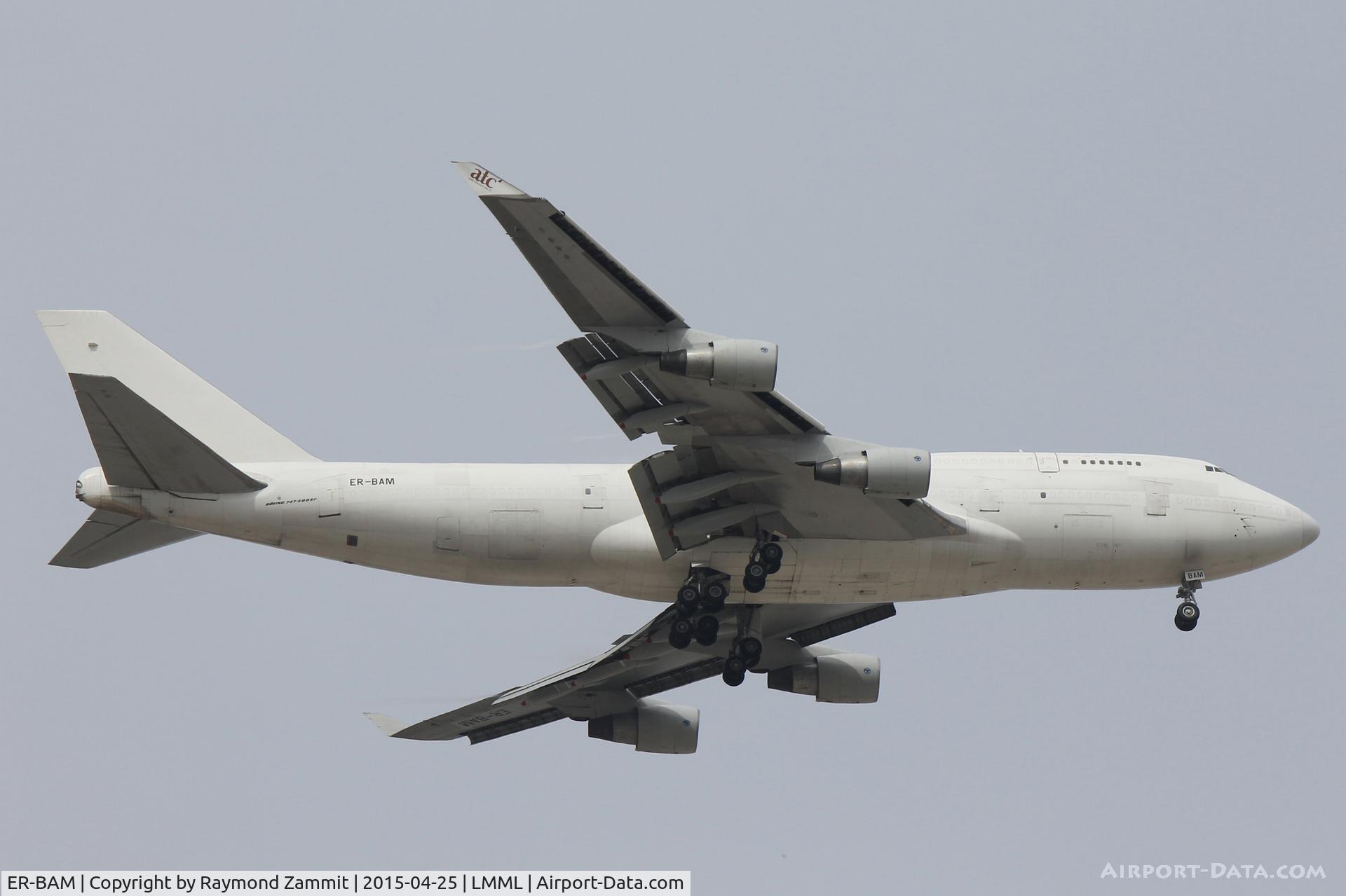 ER-BAM, 1992 Boeing 747-409/BDSF C/N 24312, B747 ER-BAM Aerotrans Cargo