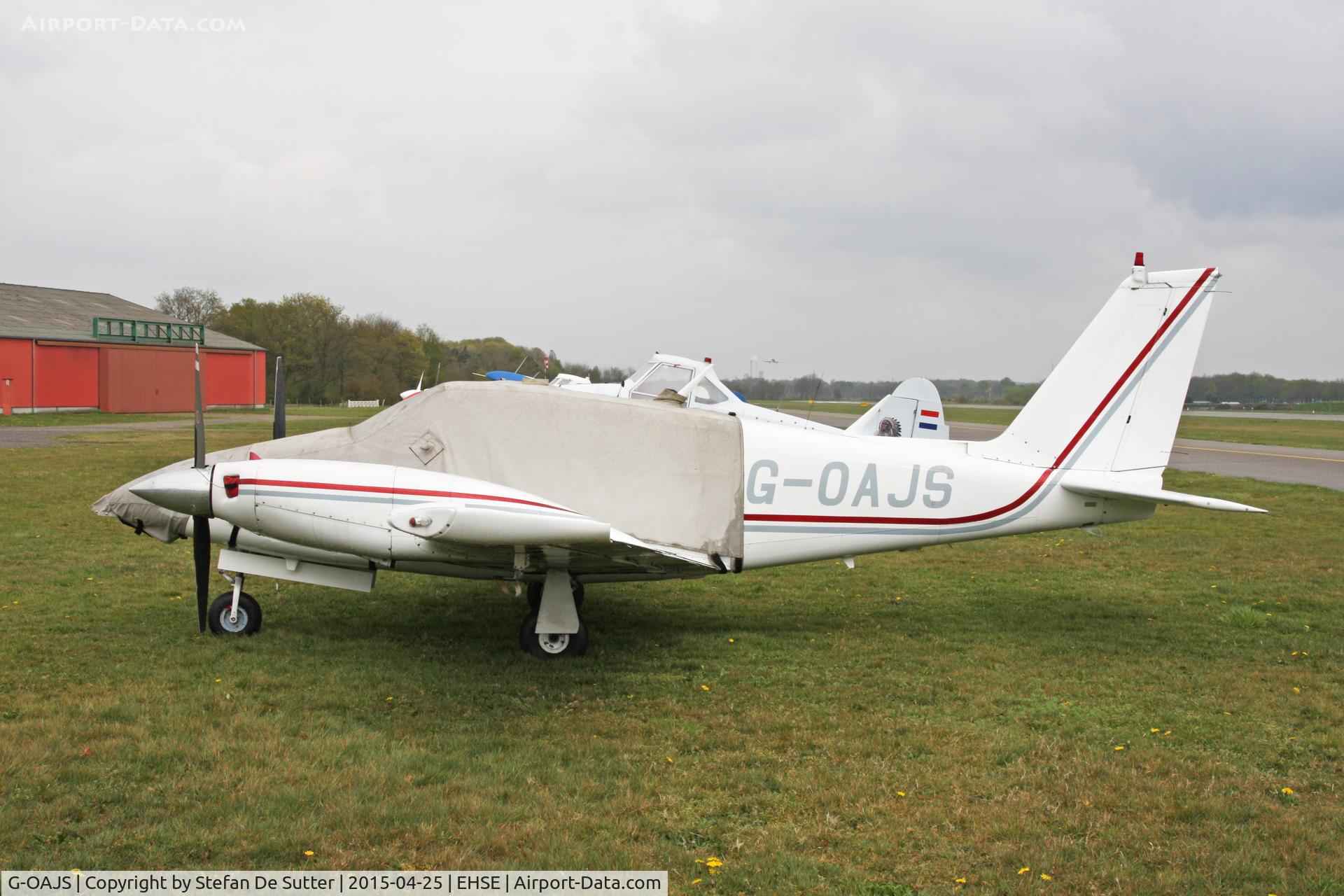 G-OAJS, 1970 Piper PA-39 Twin Comanche C/R C/N 39-15, @ EHSE.
