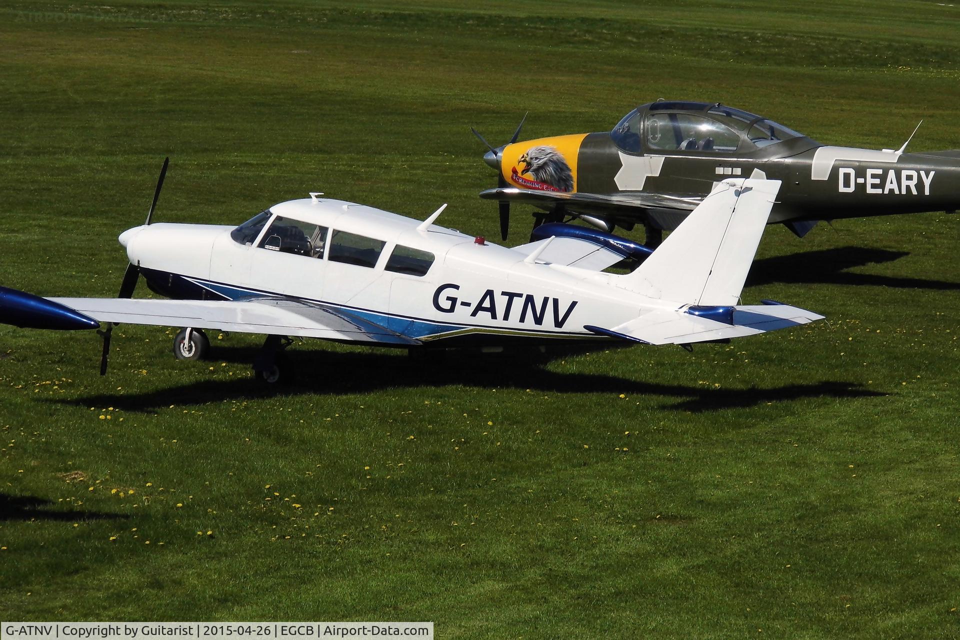 G-ATNV, 1966 Piper PA-24-260 Comanche B C/N 24-4350, City Airport Manchester