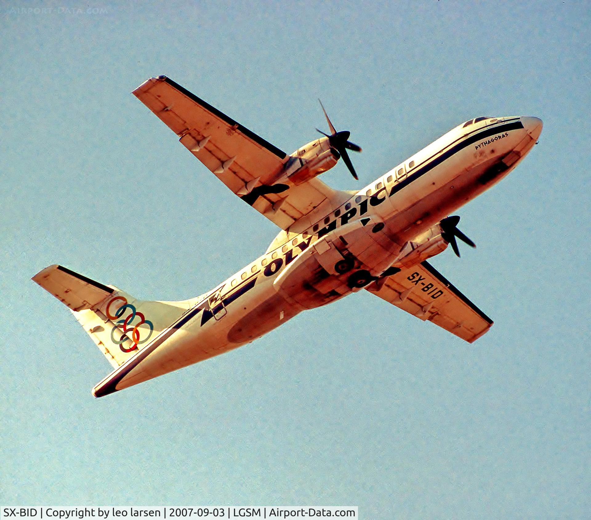 SX-BID, 1990 ATR 42-320 C/N 219, Samos Greece 3.9.07