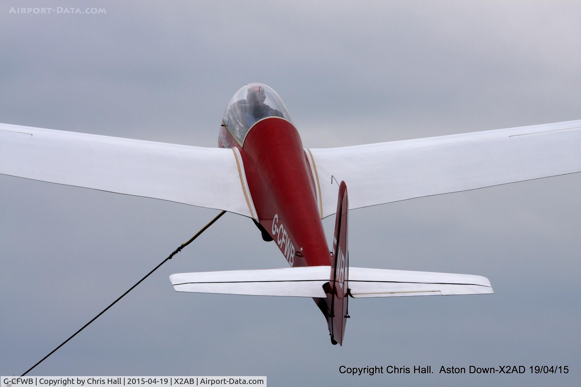 G-CFWB, 1970 Schleicher ASK-13 C/N 13224, at Aston Down