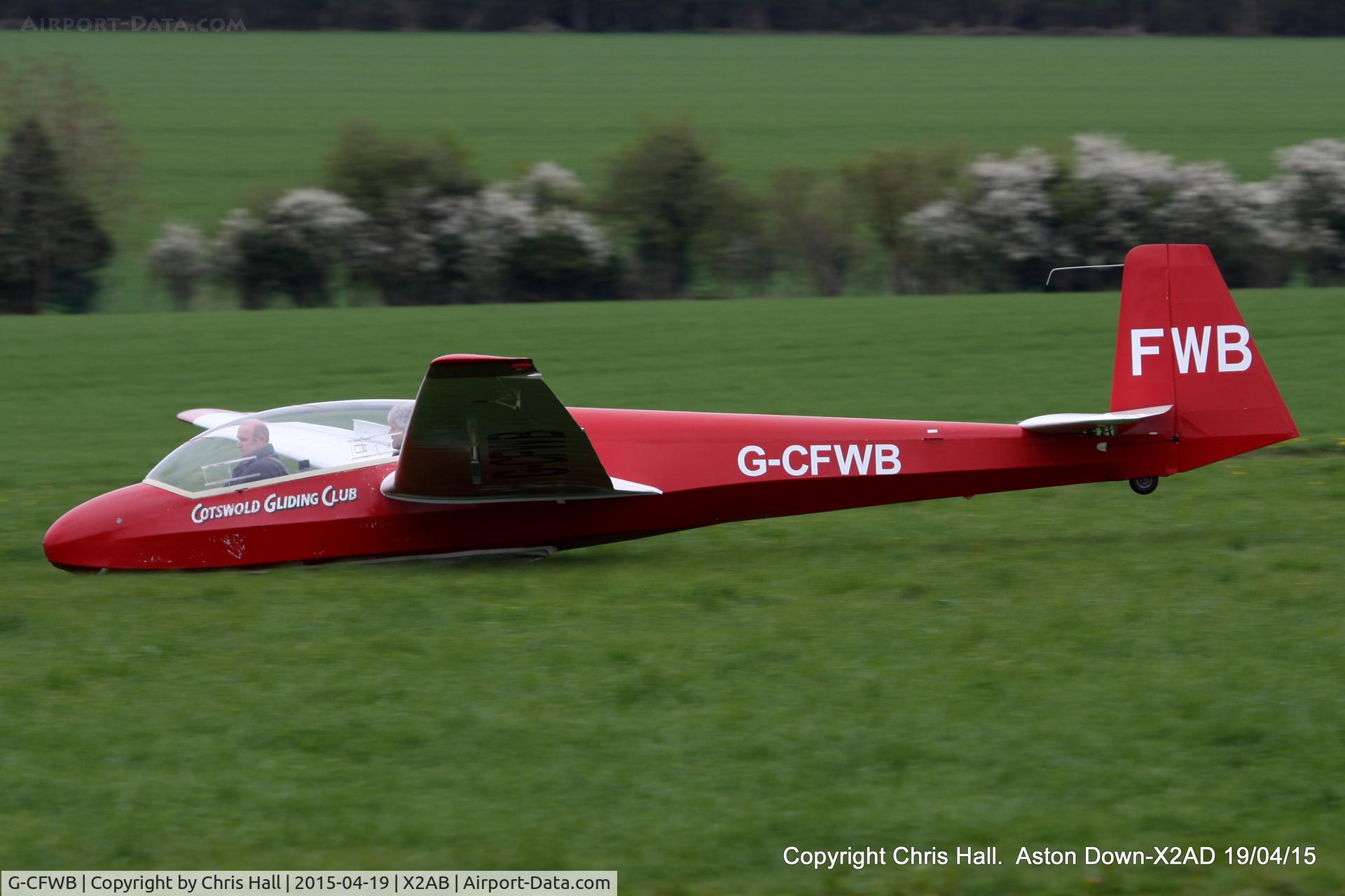 G-CFWB, 1970 Schleicher ASK-13 C/N 13224, at Aston Down