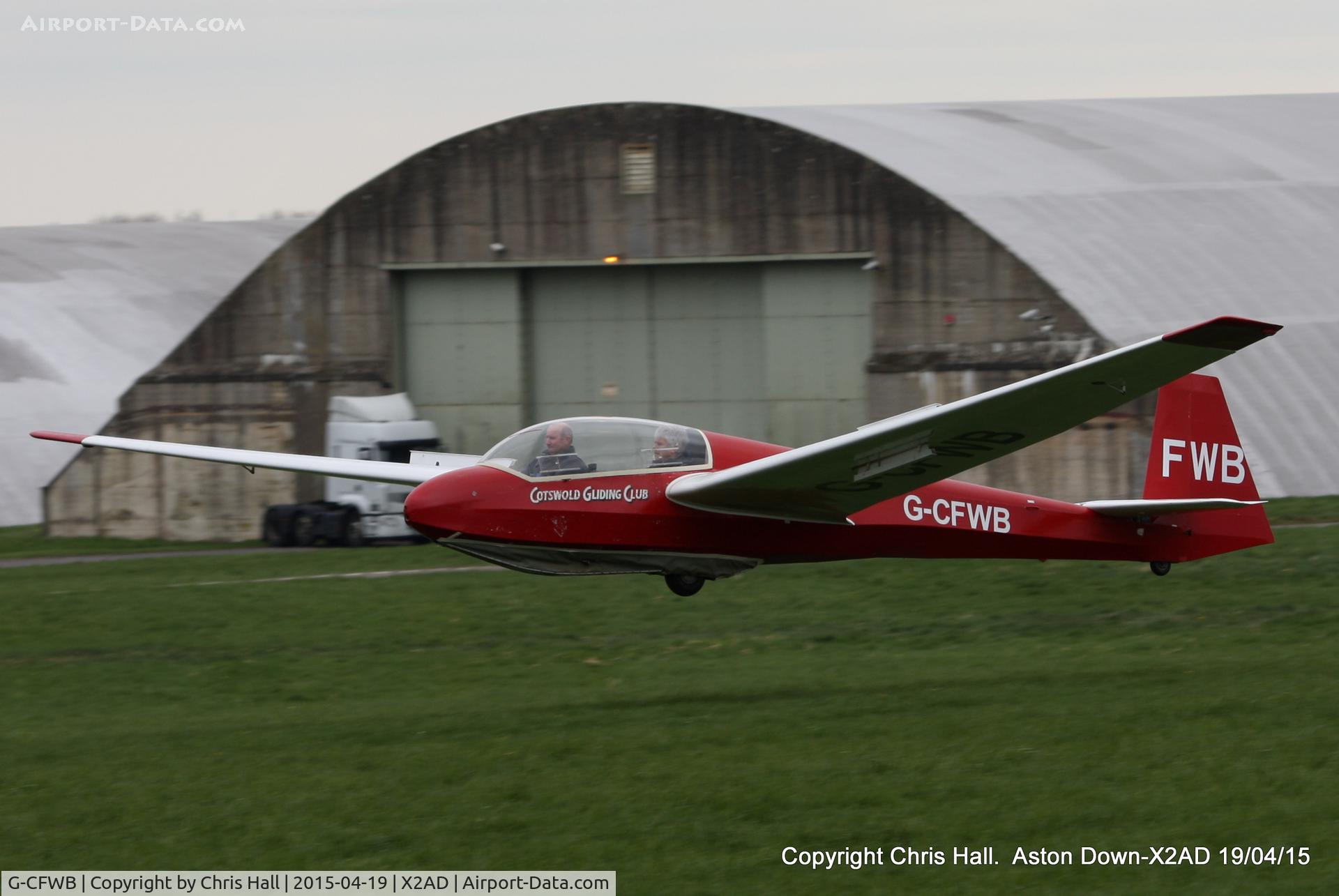 G-CFWB, 1970 Schleicher ASK-13 C/N 13224, at Aston Down
