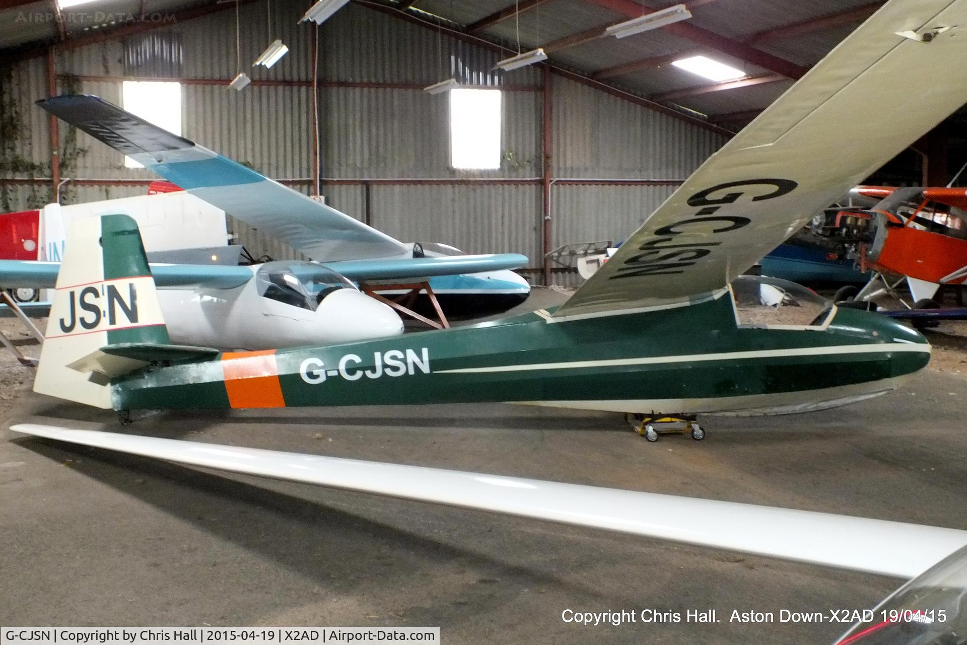 G-CJSN, 1972 Schleicher K-8B C/N 8916, at Aston Down