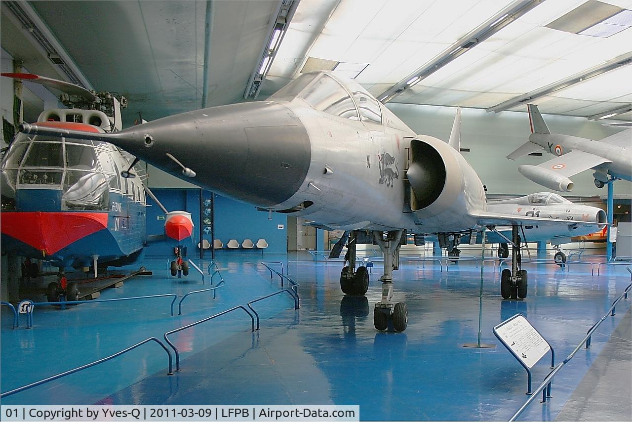 01, 1965 Dassault Mirage III.V C/N 01, Dassault Mirage III.V, Air & Space Museum Paris-Le Bourget (LFPB-LBG)