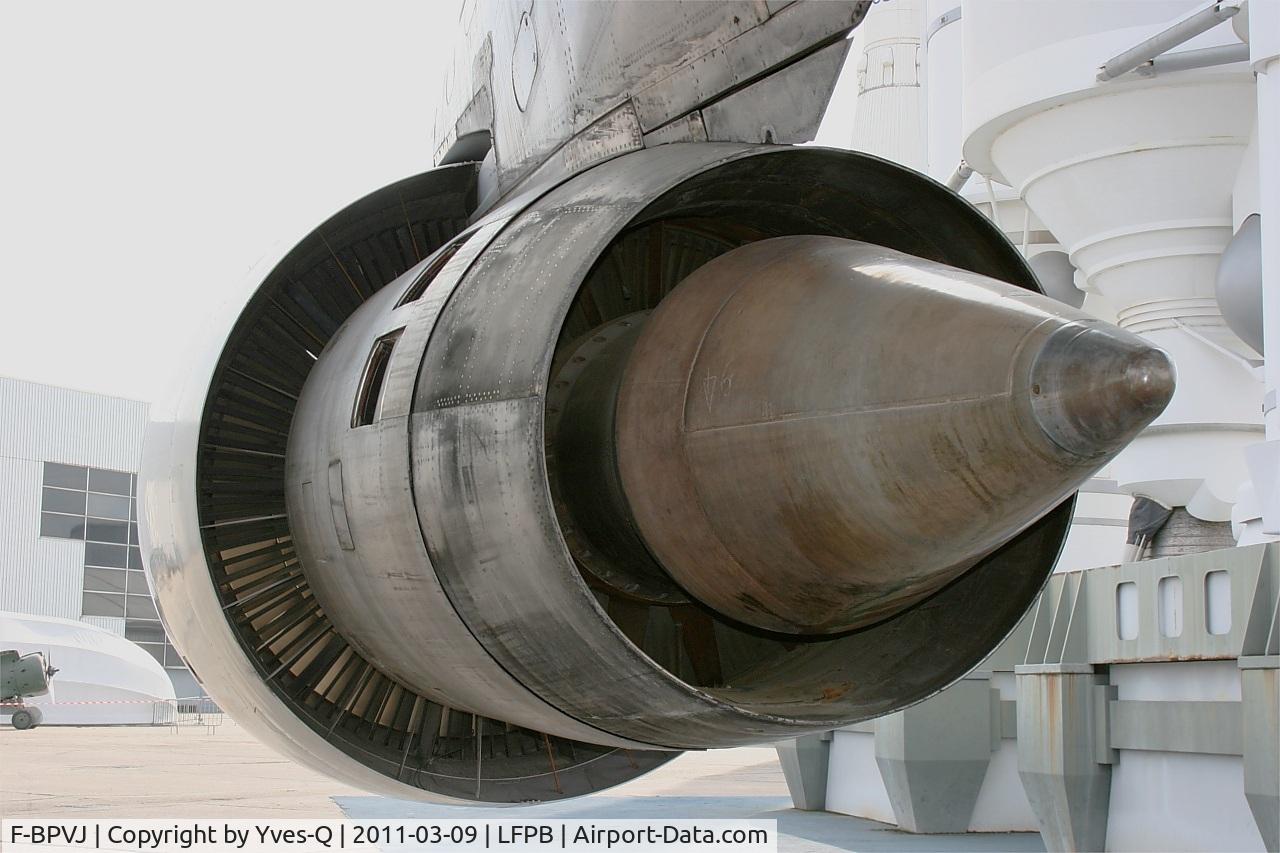 F-BPVJ, 1972 Boeing 747-128 C/N 20541, Boeing 747-128, Turbofan nozzle,  Air & Space Museum Paris-Le Bourget (LFPB-LBG)