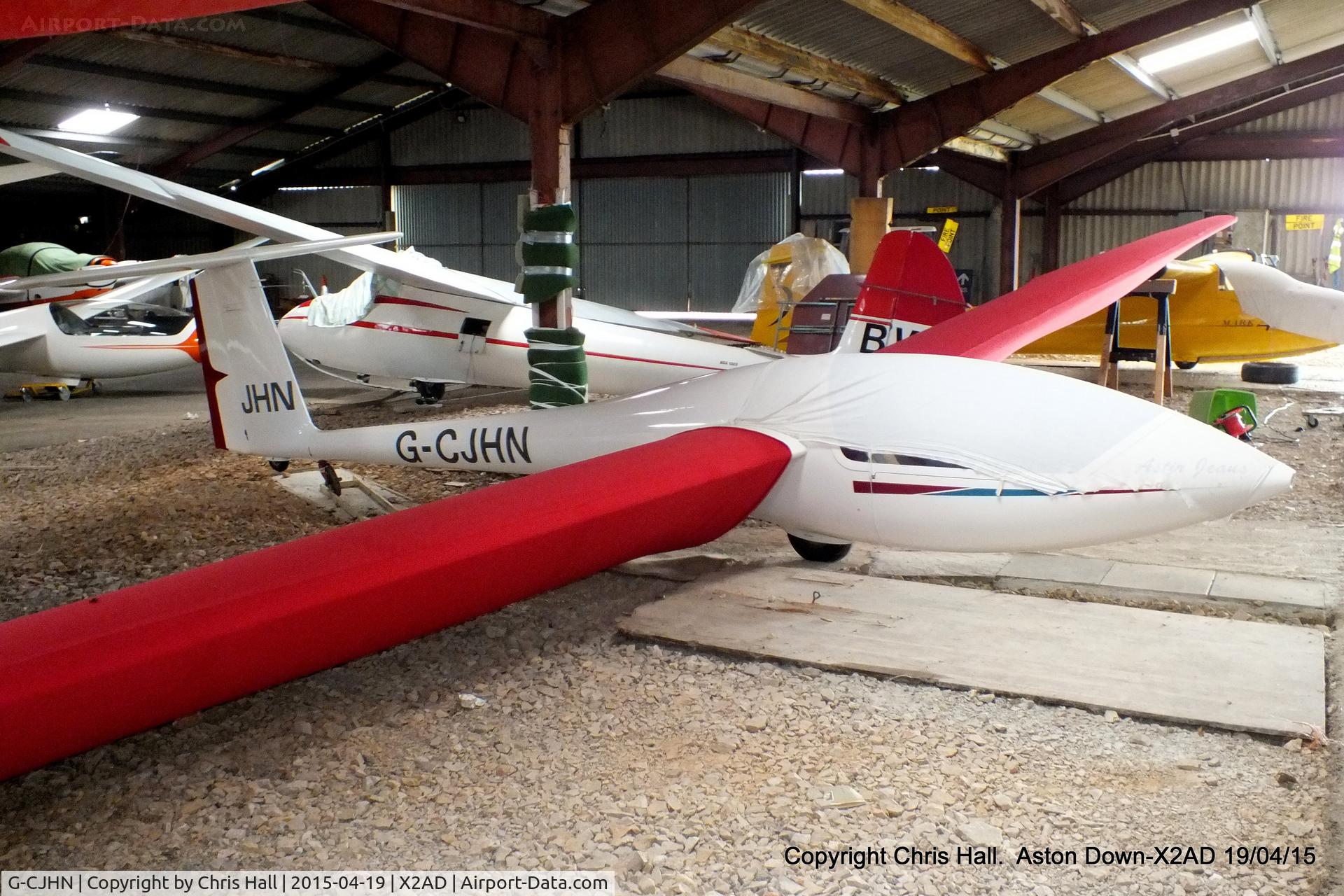 G-CJHN, 1978 Grob G-102 Astir CS Jeans C/N 2110, at Aston Down