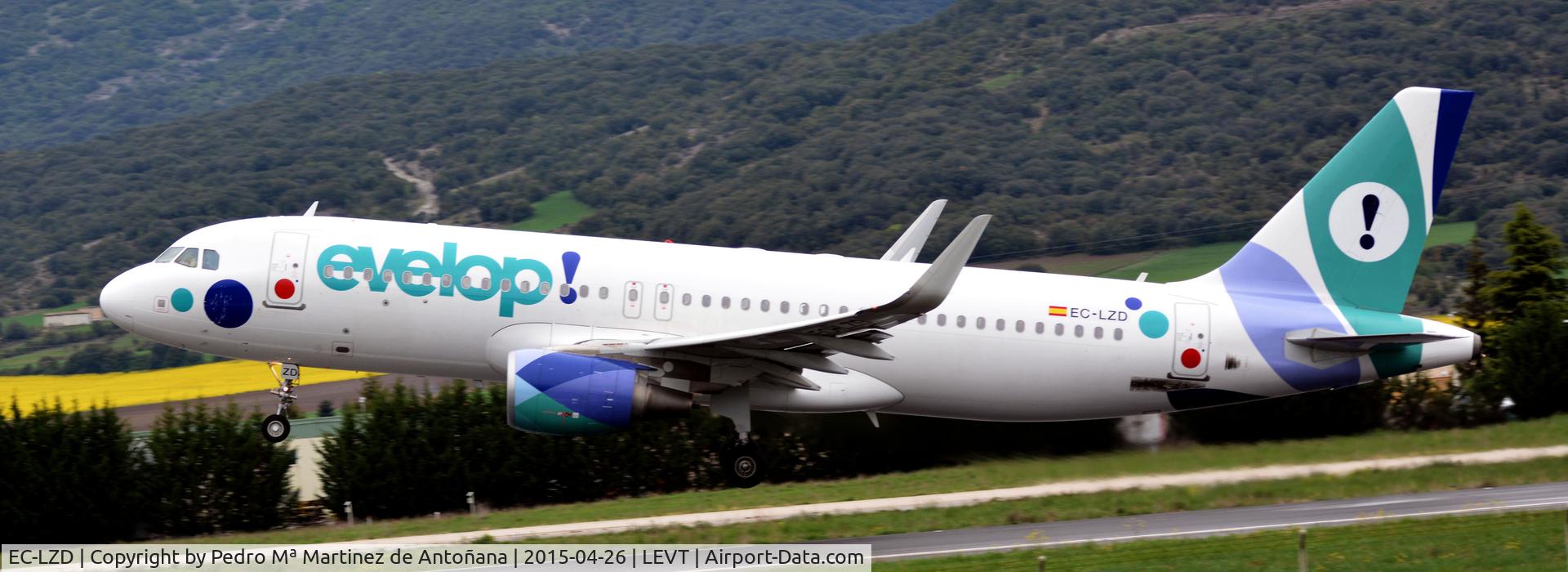 EC-LZD, 2013 Airbus A320-214 C/N 5642, Foronda Vitoria-Gasteiz - España