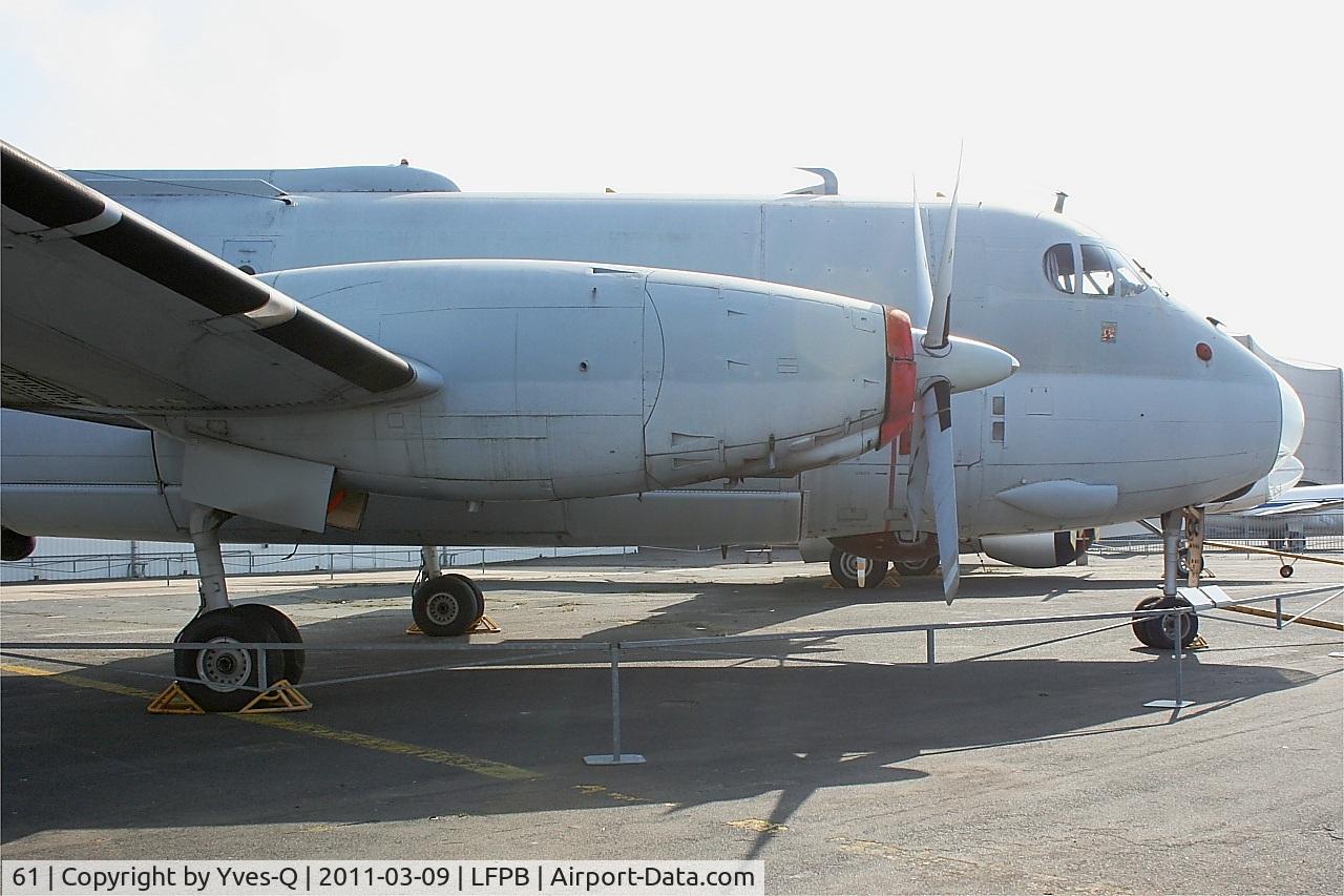 61, Breguet 1150 Atlantic C/N 61, Breguet 1150 Atlantic, Air & Space Museum Paris-Le Bourget (LFPB-LBG)