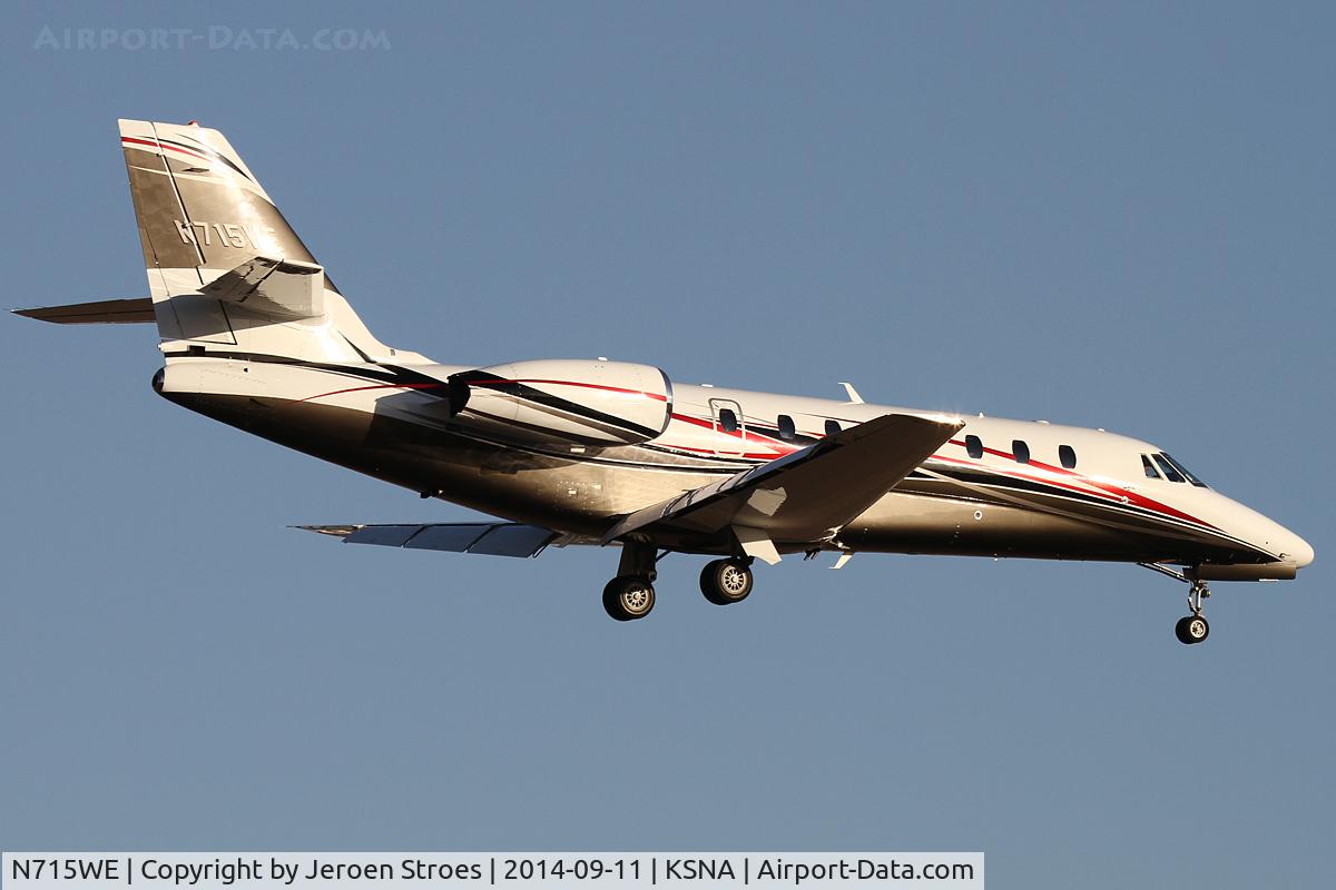 N715WE, 2009 Cessna 680 Citation Sovereign C/N 680-0286, bizzer