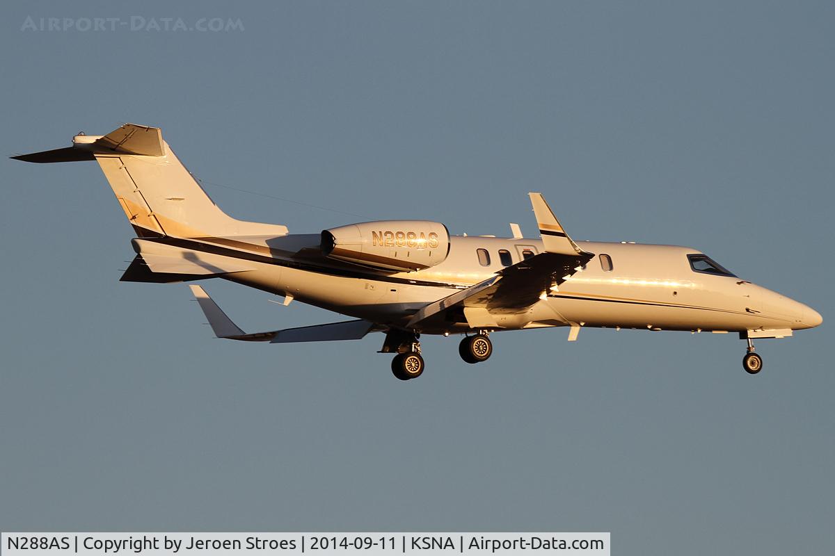 N288AS, 2007 Learjet 45 C/N 2088, bizzer
