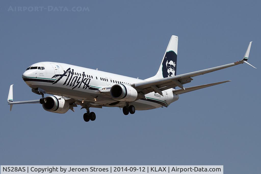 N528AS, 2009 Boeing 737-890 C/N 35695, Alaska