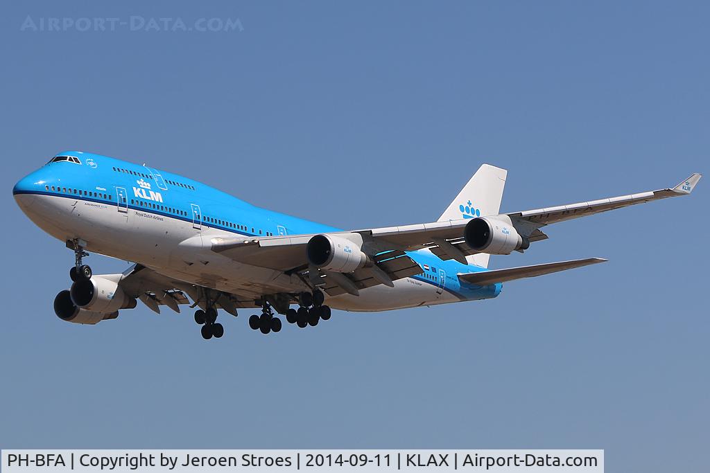 PH-BFA, 1989 Boeing 747-406 C/N 23999, klm heavy