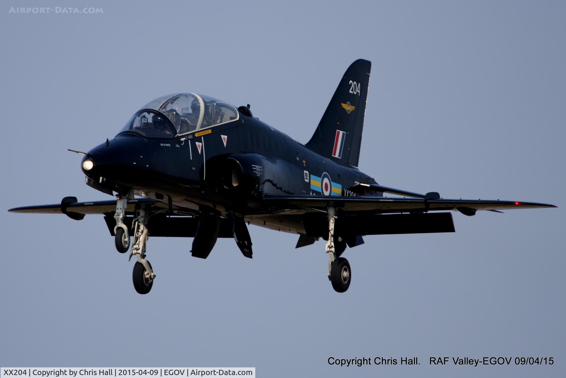 XX204, 1978 Hawker Siddeley Hawk T.1A C/N 051/312051, RAF 208 Sqn