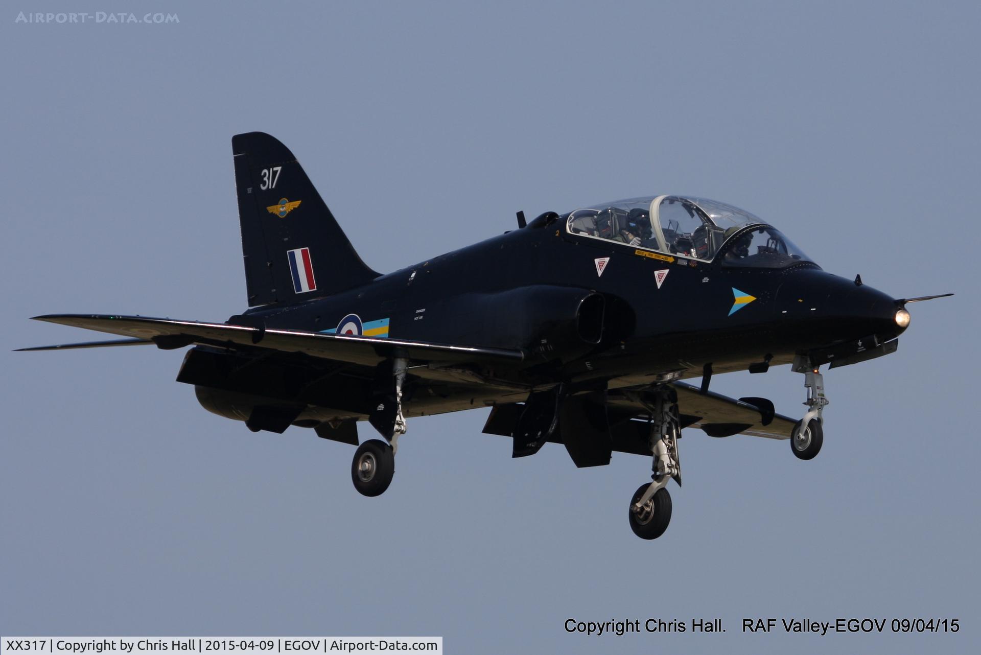 XX317, 1980 Hawker Siddeley Hawk T.1A C/N 159/312142, RAF 208 Sqn