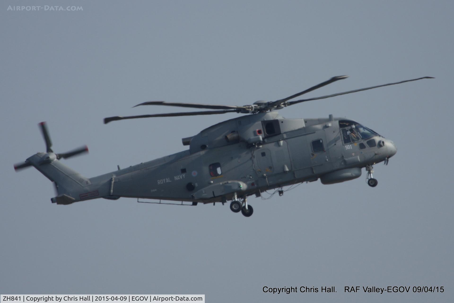 ZH841, 2000 AgustaWestland EH-101 Merlin HM.2 C/N 50087/RN21/MCSP21, Royal Navy, 824 NAS