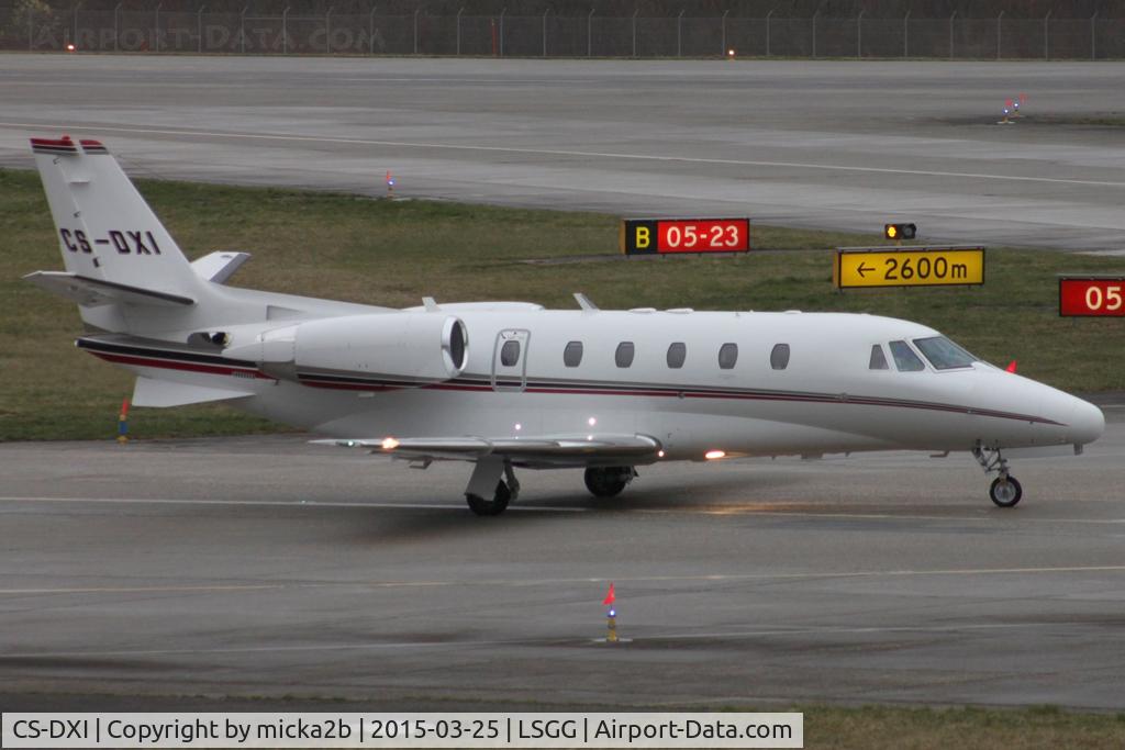 CS-DXI, 2006 Cessna 560 Citation XLS C/N 560-5621, Taxiing