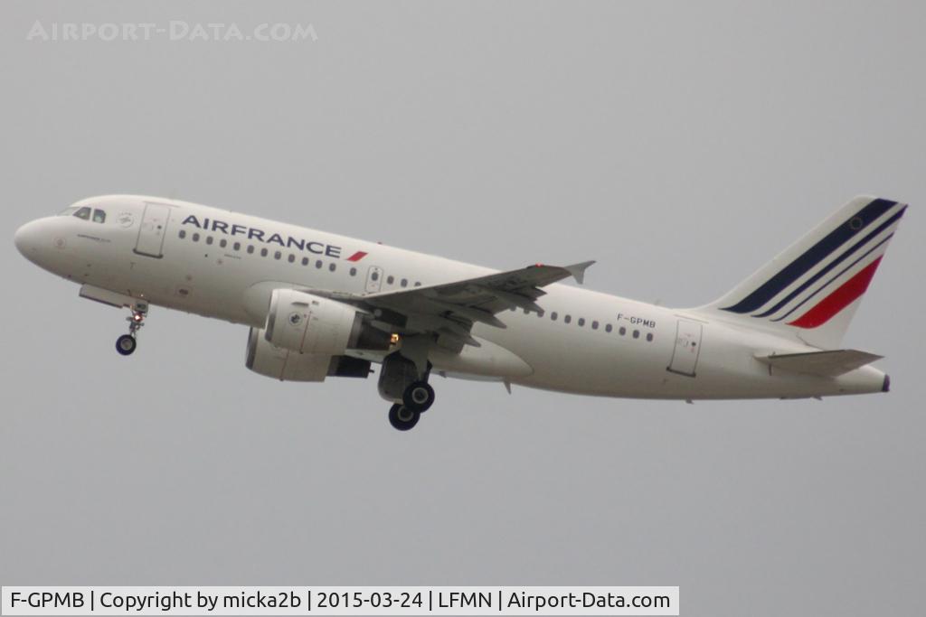 F-GPMB, 1996 Airbus A319-113 C/N 600, Take off