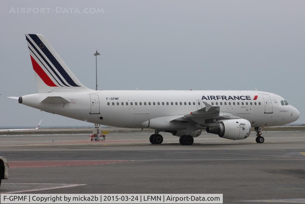 F-GPMF, 1996 Airbus A319-113 C/N 637, Taxiing