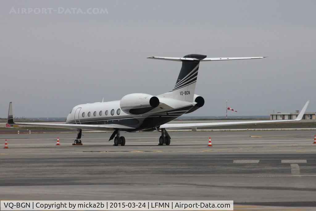 VQ-BGN, 2008 Gulfstream Aerospace GV-SP (G550) C/N 5218, Parked