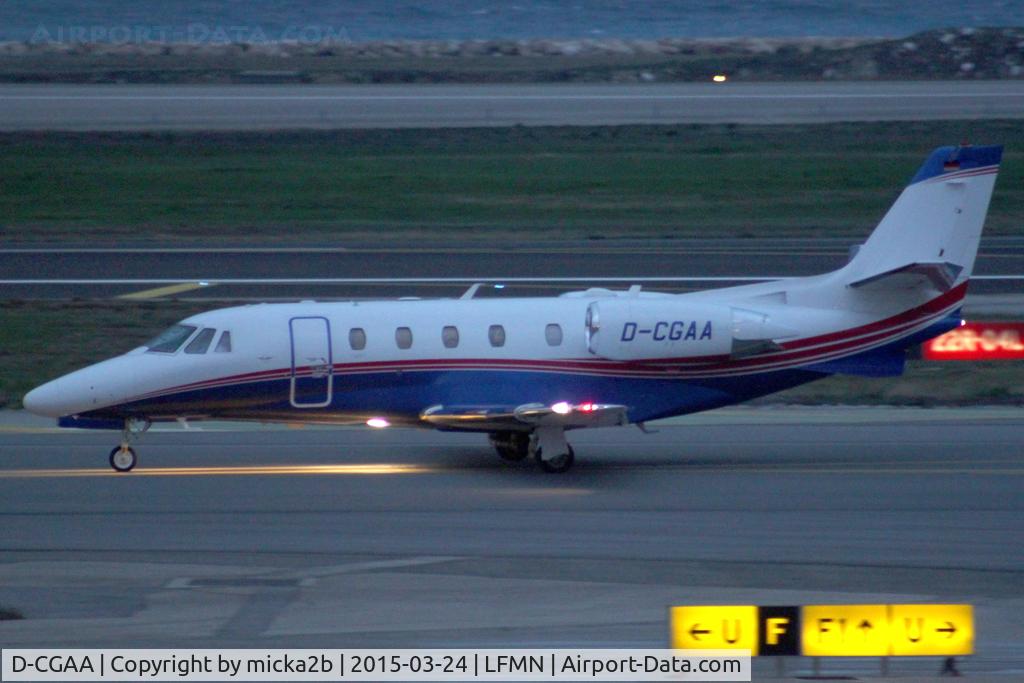 D-CGAA, 2014 Cessna 560 Citation Excel XLS+ C/N 560-6173, Taxiing