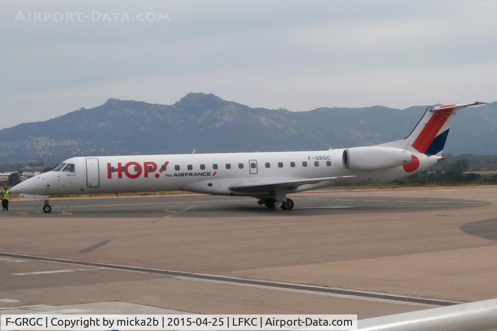 F-GRGC, 1997 Embraer EMB-145EU (ERJ-145EU) C/N 145012, Parked