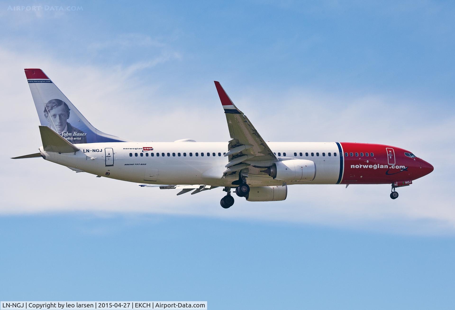 LN-NGJ, 2013 Boeing 737-8JP C/N 39021, Copenhagen Kastrup 27.4.15