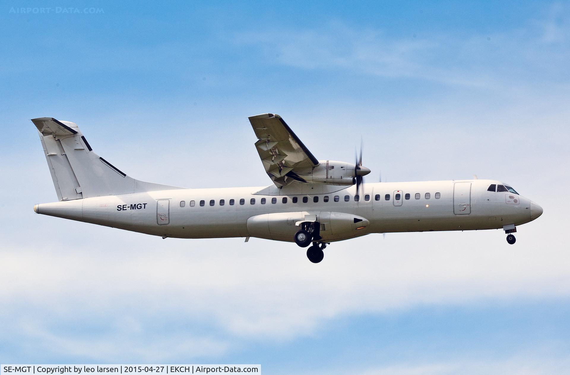 SE-MGT, 1989 ATR 72-201 C/N 145, Copenhagen Kastrup 27.4.15