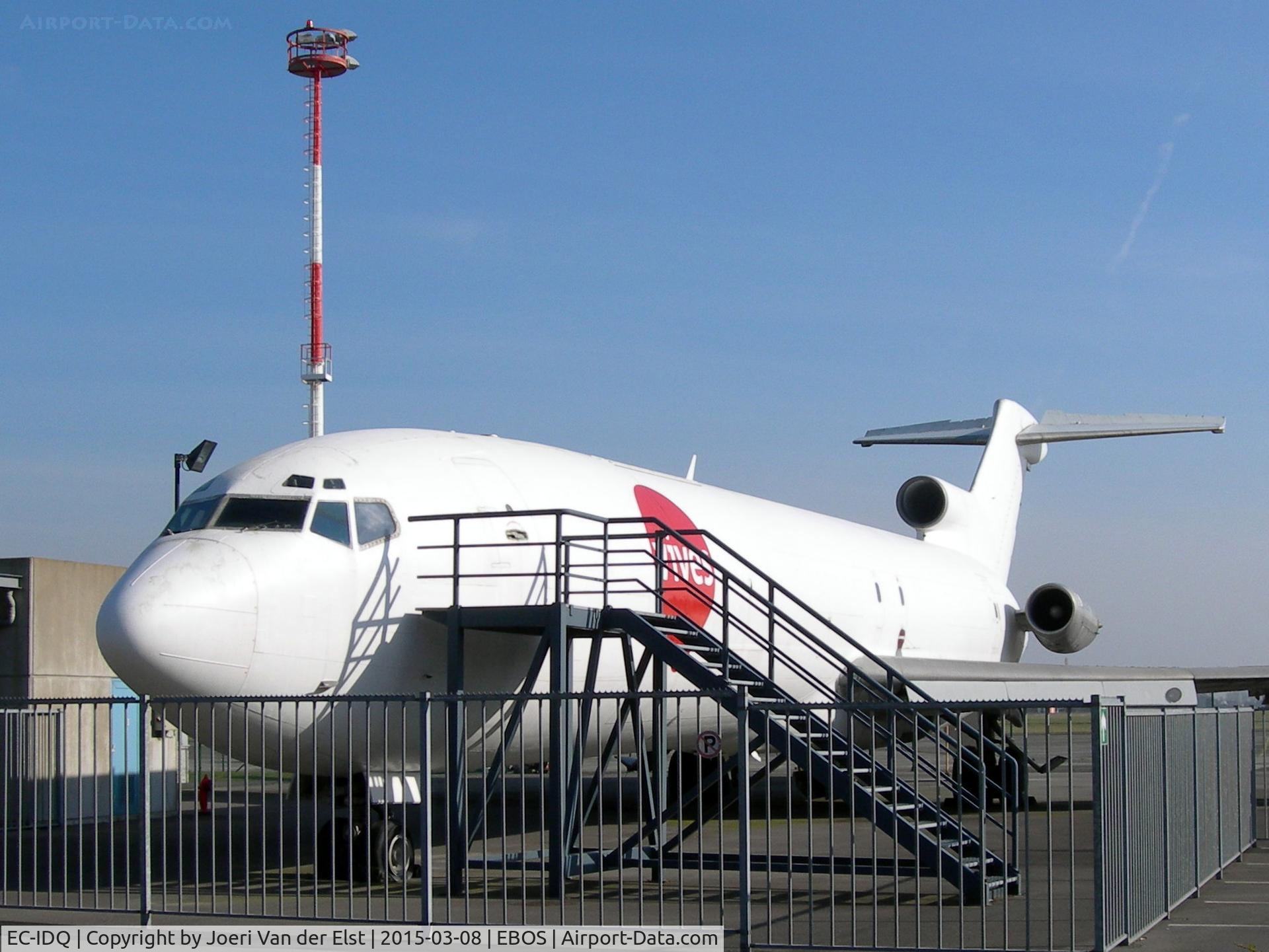 EC-IDQ, 1969 Boeing 727-223(F) C/N 19489, De-registered in 2003, donated by DHL for training students in the aviation industry
