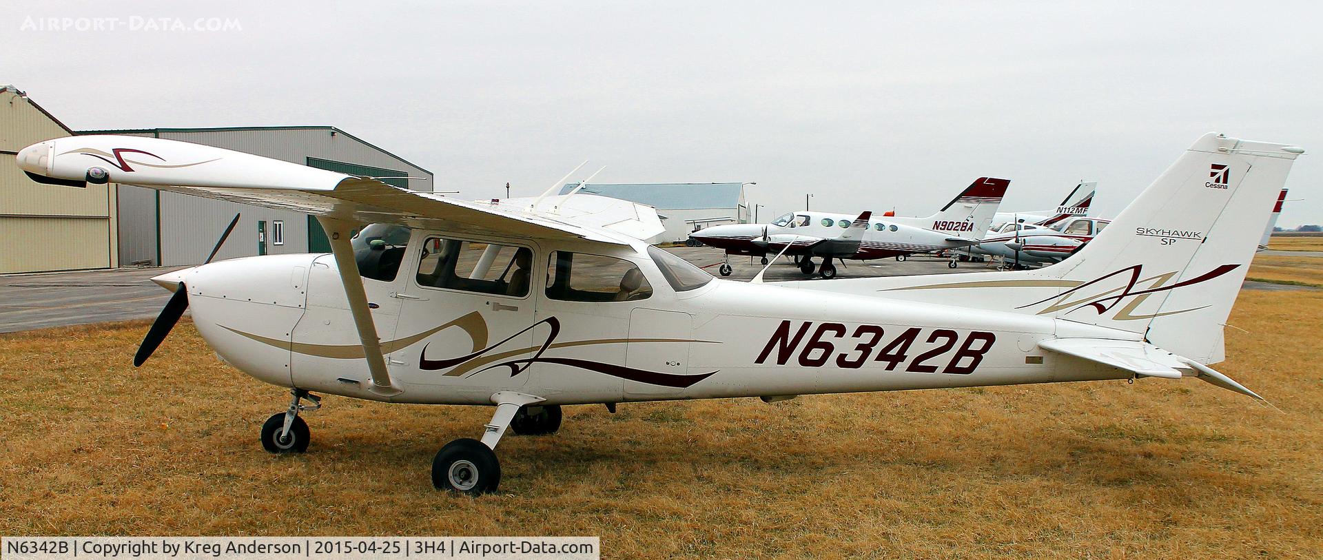 N6342B, 2008 Cessna 172S C/N 172S10842, EAA Chapter 1342 Fly-in