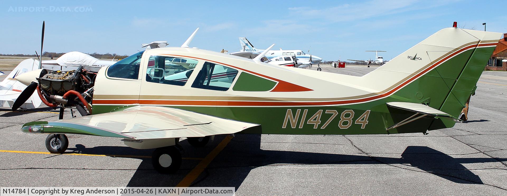 N14784, 1974 Bellanca 17-30A Viking C/N 74-30722, Bellanca 17-30A Super Viking on the line.