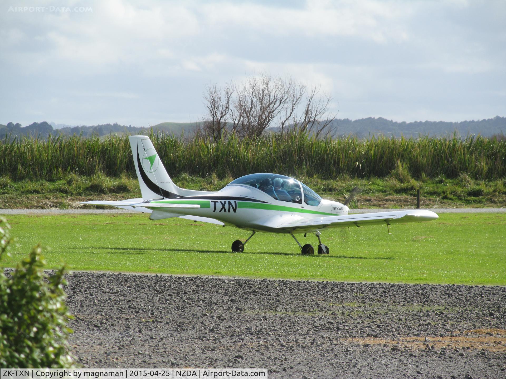 ZK-TXN, Fly Synthesis Texan Top Class C/N F2CH1500D17E, Flying club based local at Dargaville