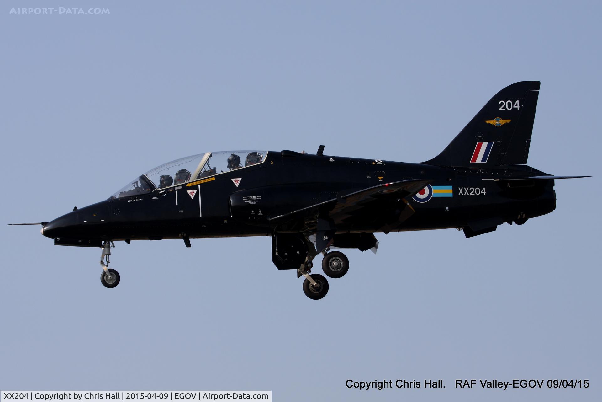 XX204, 1978 Hawker Siddeley Hawk T.1A C/N 051/312051, RAF 208 Sqn