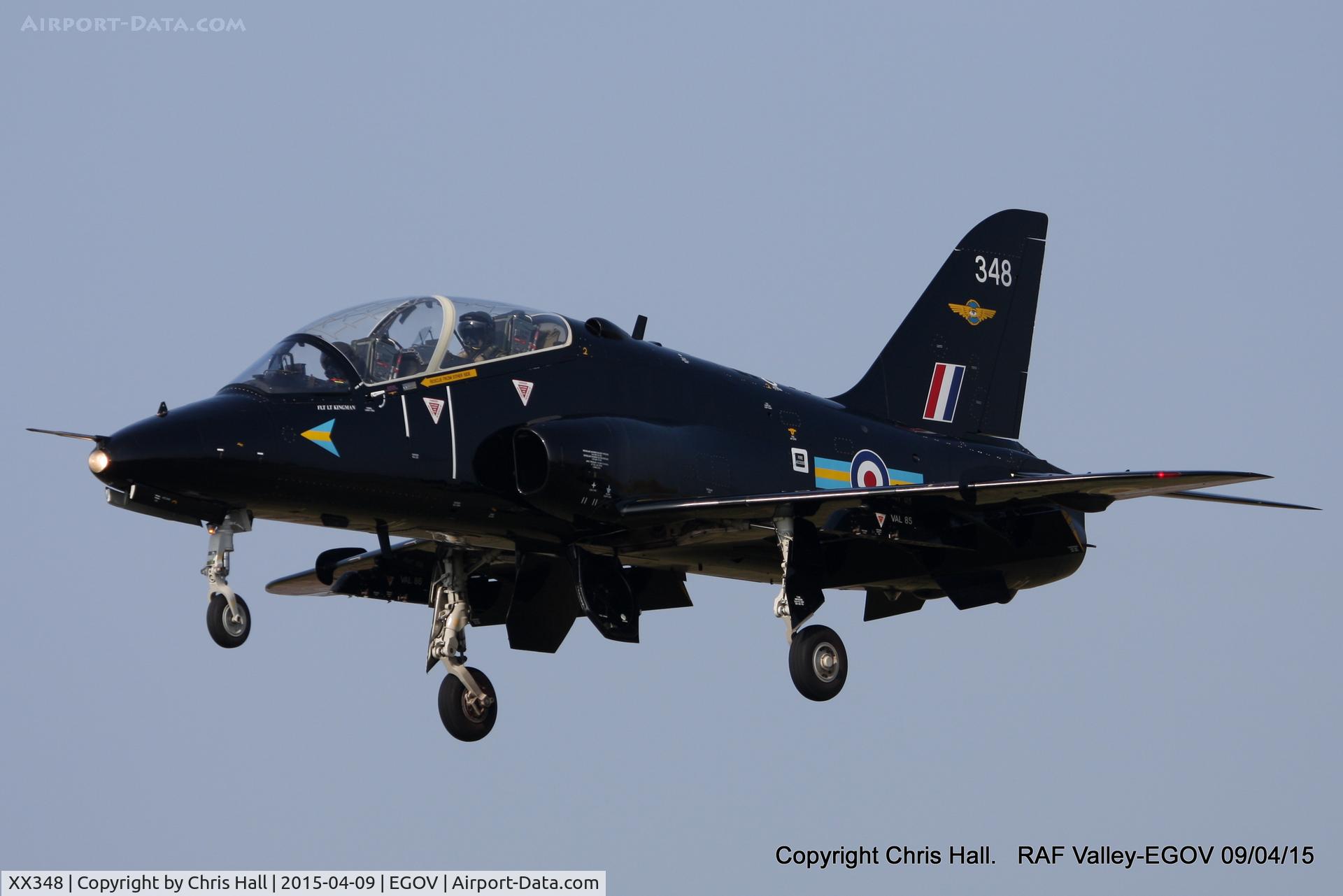 XX348, 1981 Hawker Siddeley Hawk T.1A C/N 197/312172, RAF 208 Sqn