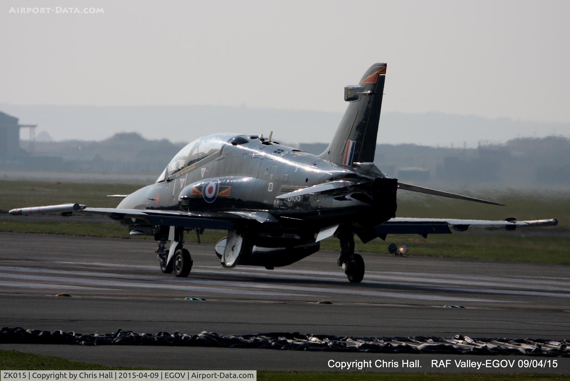ZK015, 2008 British Aerospace Hawk T2 C/N RT006/1244, RAF IV Sqn