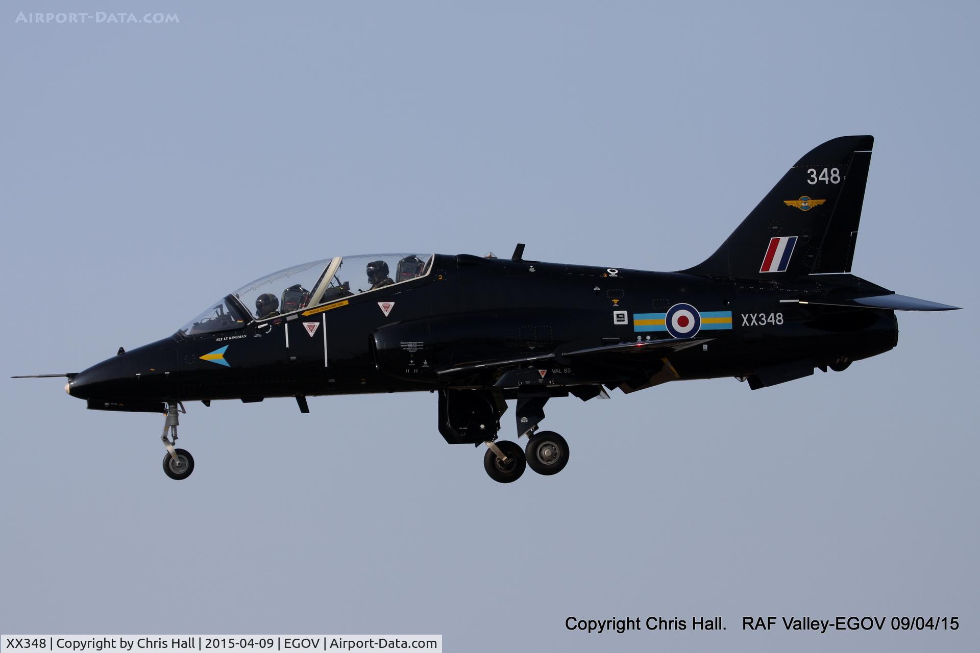 XX348, 1981 Hawker Siddeley Hawk T.1A C/N 197/312172, RAF 208 Sqn
