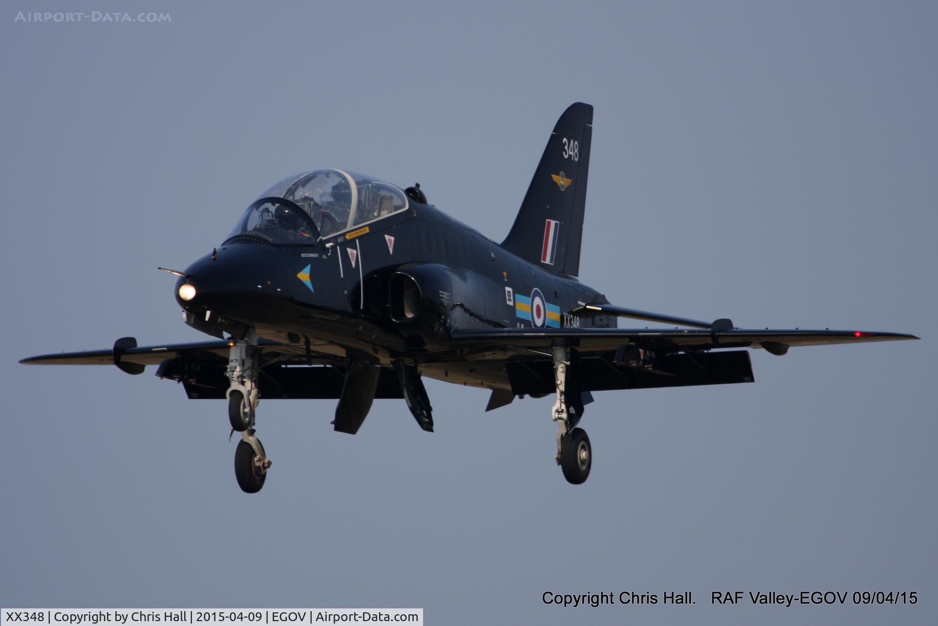 XX348, 1981 Hawker Siddeley Hawk T.1A C/N 197/312172, RAF 208 Sqn