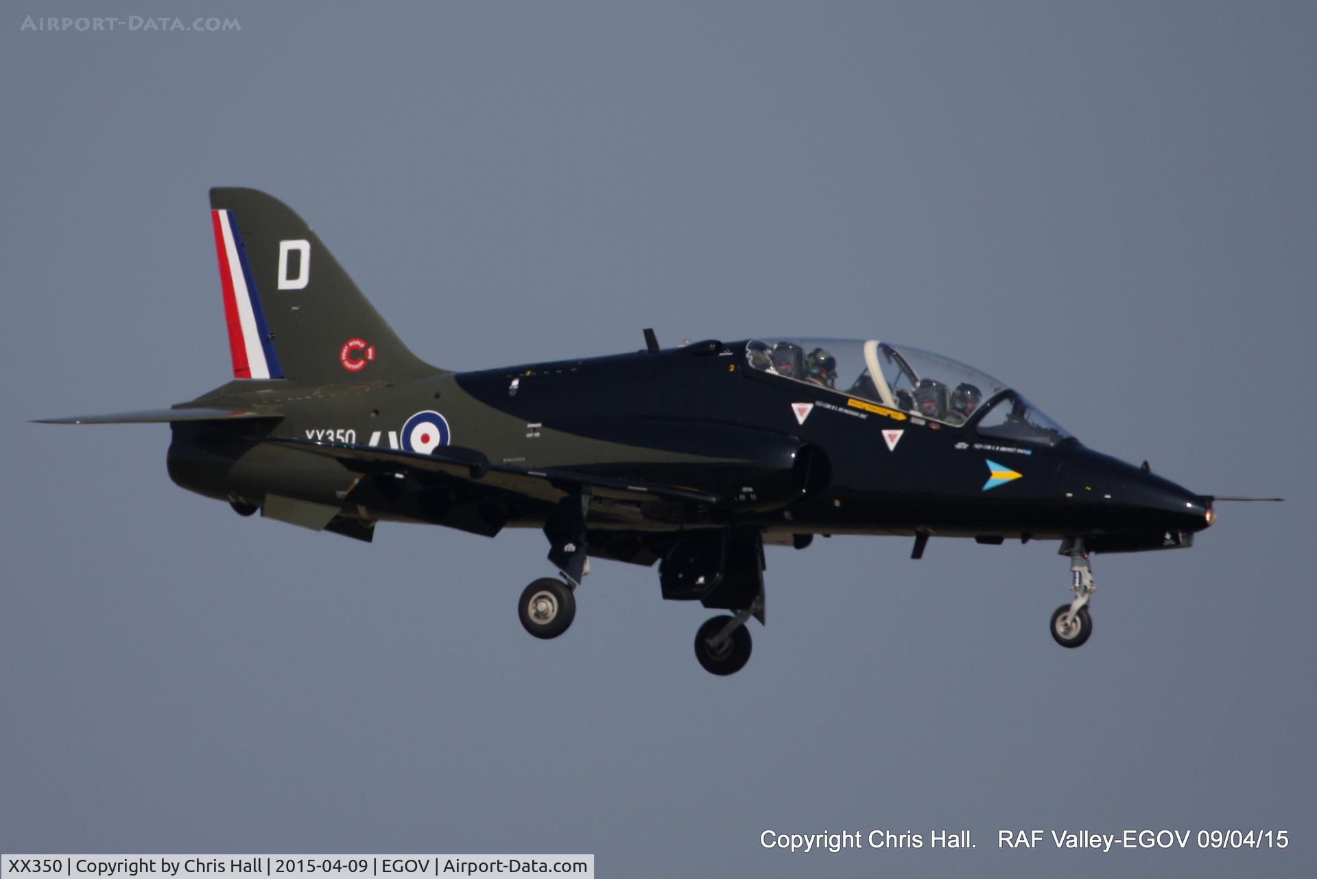 XX350, 1981 Hawker Siddeley Hawk T.1A C/N 199/312174, RAF 208(R) Sqn WWI 100th anniversary scheme