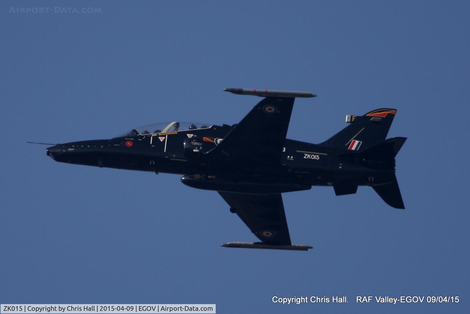 ZK015, 2008 British Aerospace Hawk T2 C/N RT006/1244, RAF IV Sqn