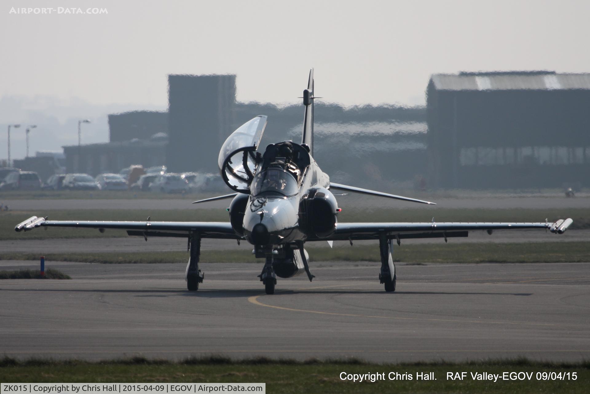 ZK015, 2008 British Aerospace Hawk T2 C/N RT006/1244, RAF IV Sqn