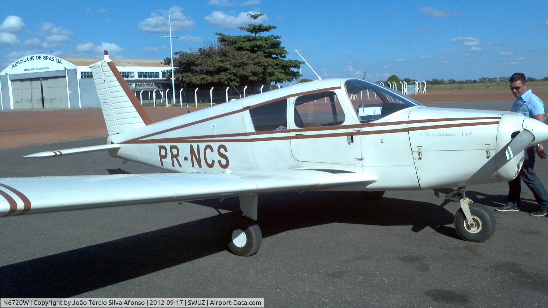 N6720W, 1965 Piper PA-28-140 C/N 28-20834, In our hands, since 2012, in the hangar at Formosa-GO-Brazil, the N6720W is PR-NCS.