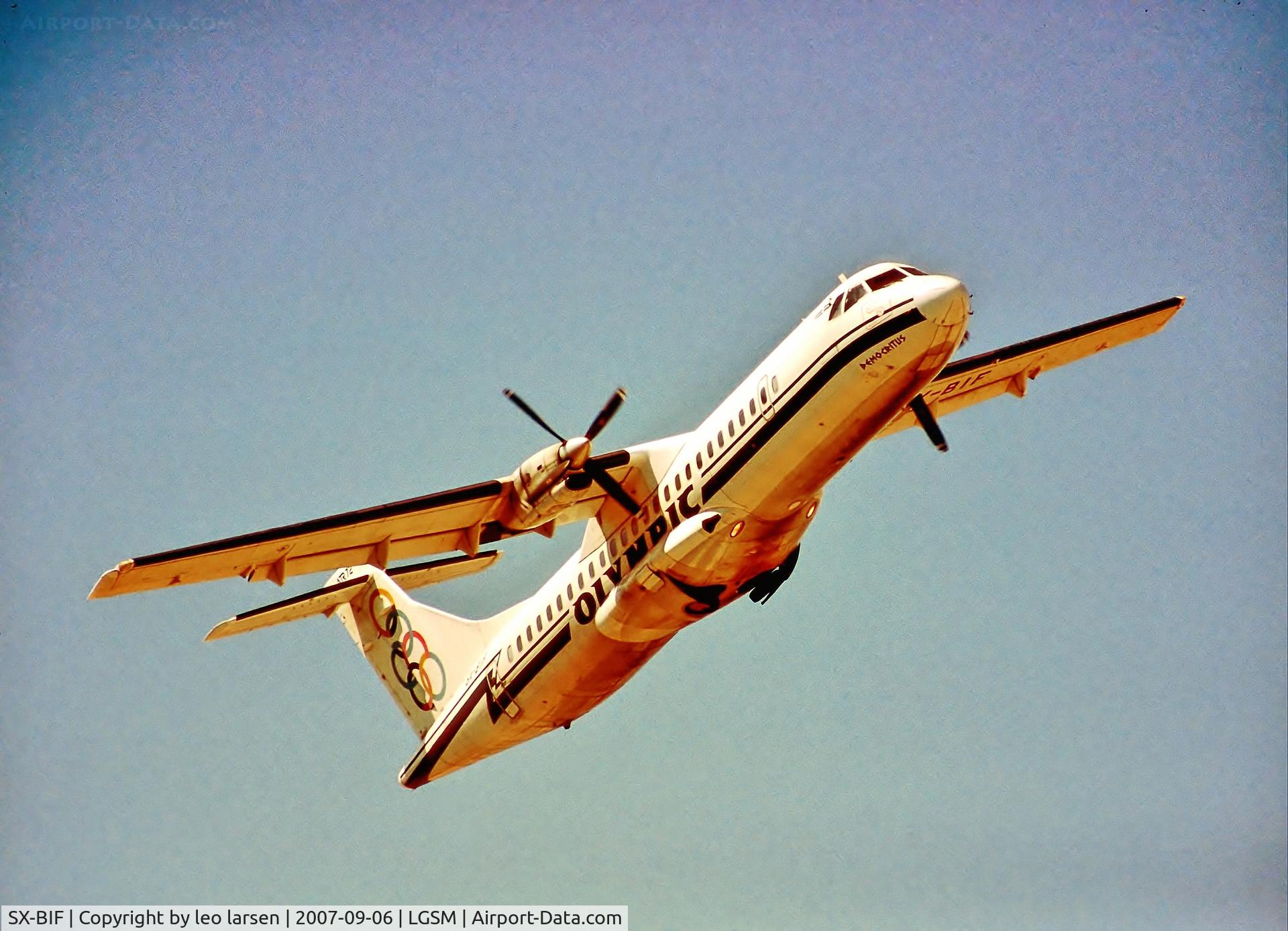 SX-BIF, 1991 ATR 72-202 C/N 241, Samos Greece 6.9.07