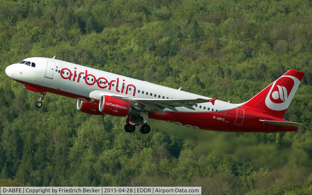 D-ABFE, 2010 Airbus A320-214 C/N 4269, departure to Palma via RW27