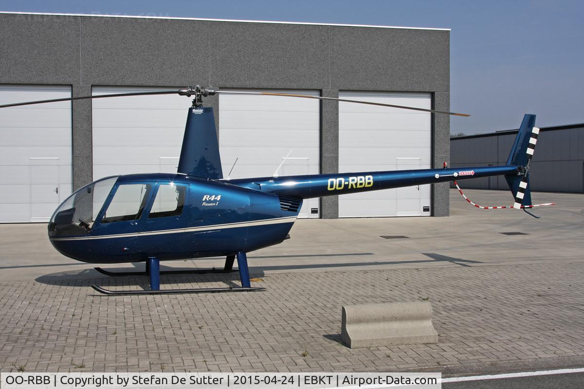 OO-RBB, 2005 Robinson R44 Raven I C/N 1484, First picture.