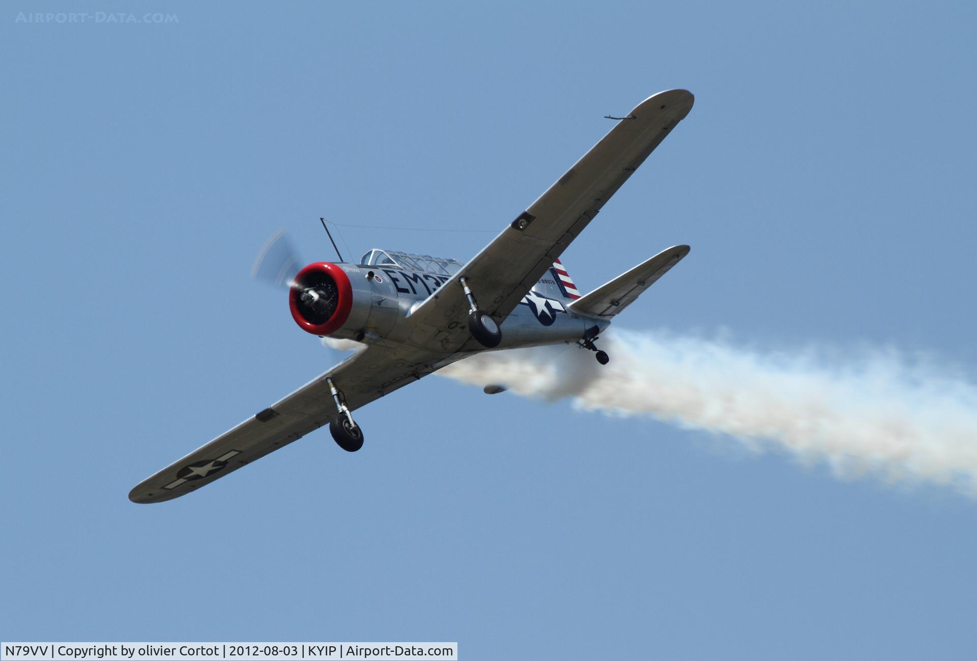 N79VV, 1942 Consolidated Vultee BT-13A C/N 11756, amazing performance that day