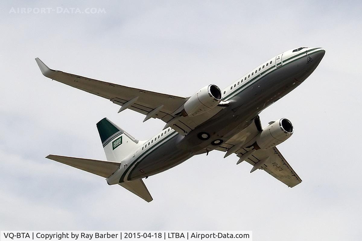 VQ-BTA, Boeing 737-7P3 BBJ C/N 29188/217, Boeing 737-7P3 [29188] (Gulf Wings) Istanbul-Ataturk~TC 18/04/2015