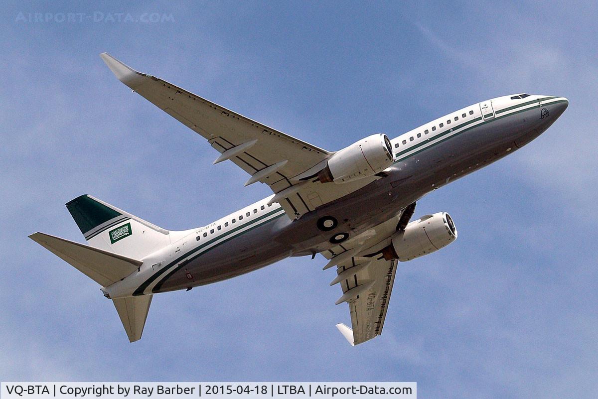 VQ-BTA, Boeing 737-7P3 BBJ C/N 29188/217, Boeing 737-7P3 [29188] (Gulf Wings) Istanbul-Ataturk~TC 18/04/2015