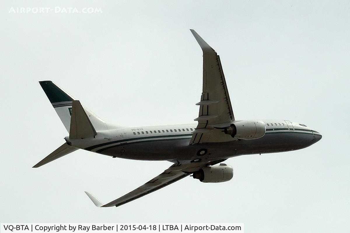 VQ-BTA, Boeing 737-7P3 BBJ C/N 29188/217, Boeing 737-7P3 [29188] (Gulf Wings) Istanbul-Ataturk~TC 18/04/2015
