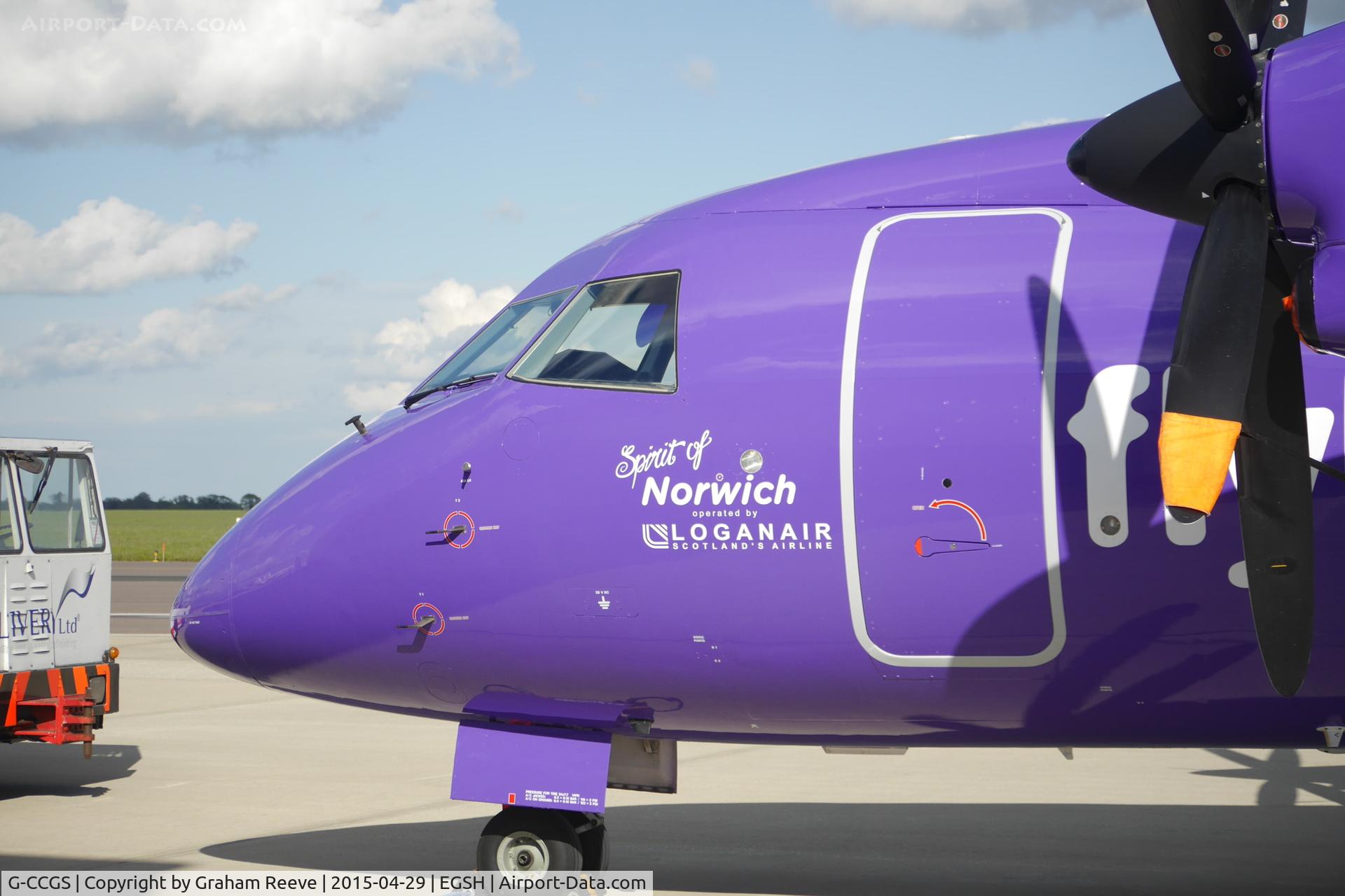 G-CCGS, 1998 Dornier 328-100 C/N 3101, Fresh out of paint and named 